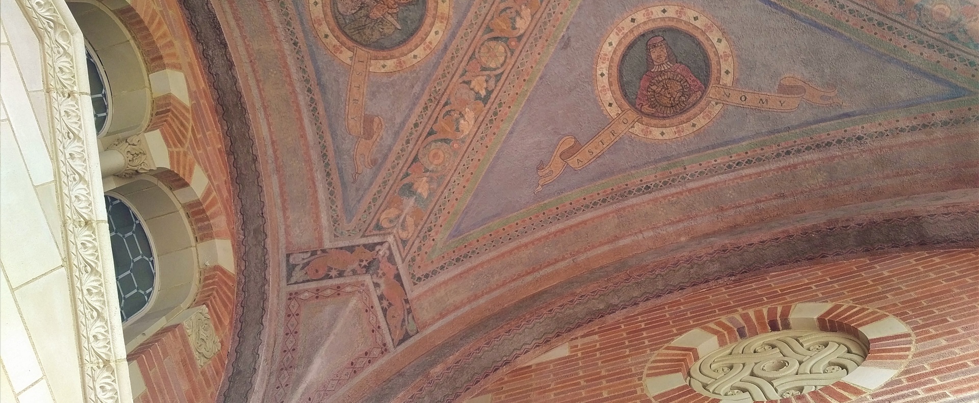 royce hall fresco painting