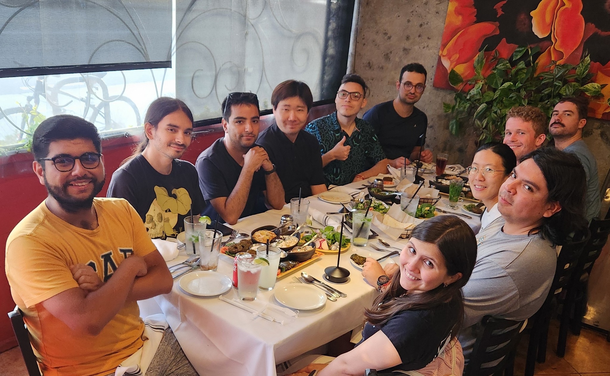 Workshop Dinner at Shamshiri Grill.