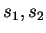 $ s_1,s_2$