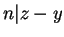 $ n\vert z-y$