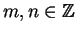 $ m,n \in \mathbb{Z}$