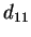 $ d _ {11}$