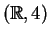 $ (\mathbb{R},4)$