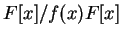 $ F[x]/f(x)F[x]$