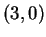 $ (3,0)$