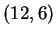 $ (12,6) $