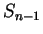 $ S_{n-1} $