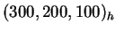 $ (300,200,100)_h$
