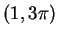 $ (1,3\pi)$