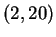 $ (2,20)$
