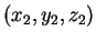 $ (x_2, y_2, z_{2})$
