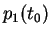 $ p_1
(t_0) $