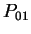 $ P _ {01}$