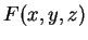 $ F(x,y,z)$