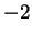 $ - 2$