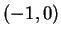 $ (-1,0)$