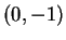 $ (0,-1)$