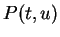 $ P(t,u)$