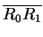 $ \overline {R_0 R_1} $