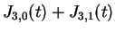 $ J _ {3,0}(t) + J _ {3,1}(t)$