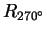 $ R _ {270 ^\circ }$