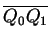 $ \overline
{Q_0 Q_1} $