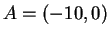 $ A = (-10,0) $