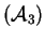 $ ({\cal A} _ 3)$
