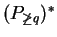 $ (P _ {\not\geq q}) ^ *$