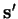 $ {\bf s}'$