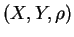 $ (X, Y, \rho)$