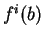 $ f ^ i (b)$