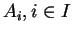 $ A _ i, i \in I$