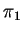 $ \pi _ 1$