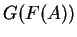 $ G(F(A))$