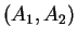 $ (A _ 1, A _ 2)$