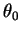$ \theta _ 0$