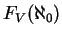$ F _ V (\aleph _ {0}) $