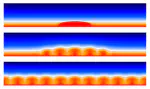 Bistability in Rayleigh-Bénard convection with a melting boundary